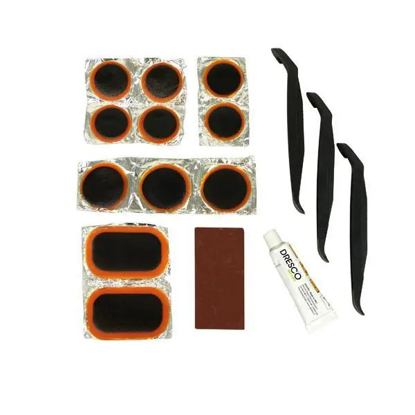 Dresco 17-delige fietsbanden reparatieset