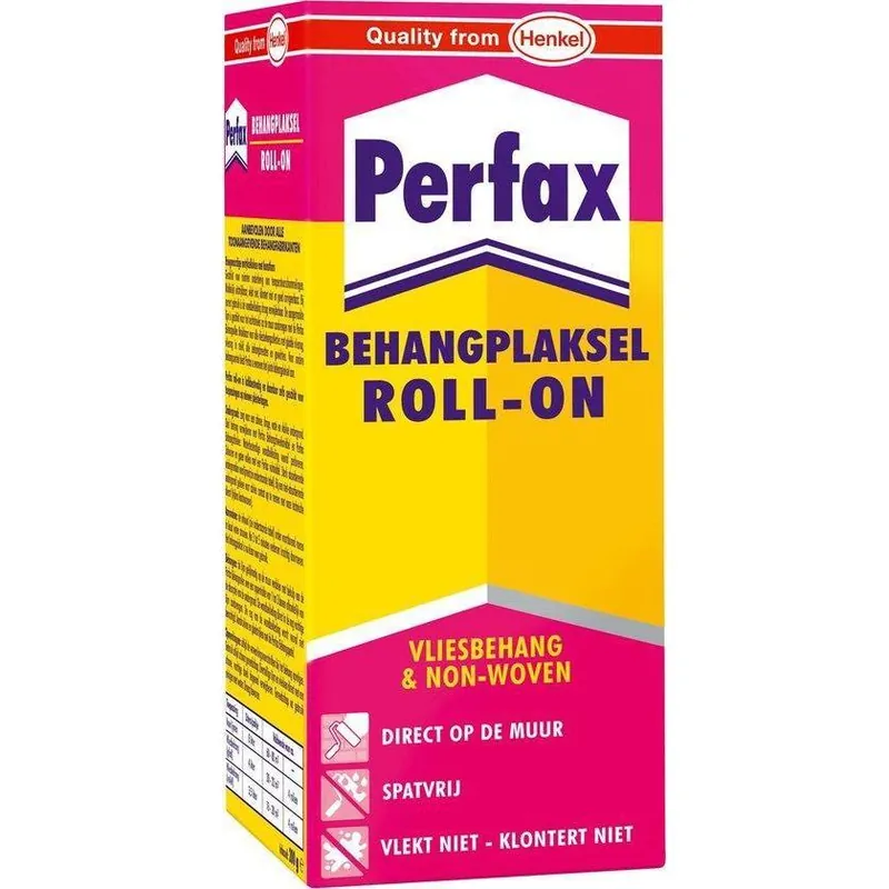Perfax behangplaksel voor vliesbehang Roll-on 200g
