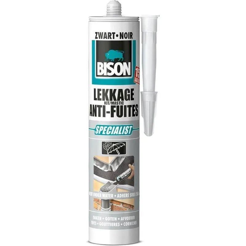 Bison lekkagekit 300 ml. zwart