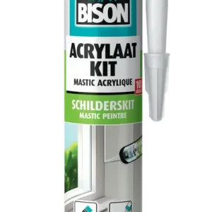 Bison acrylaatkit transparant 310ml
