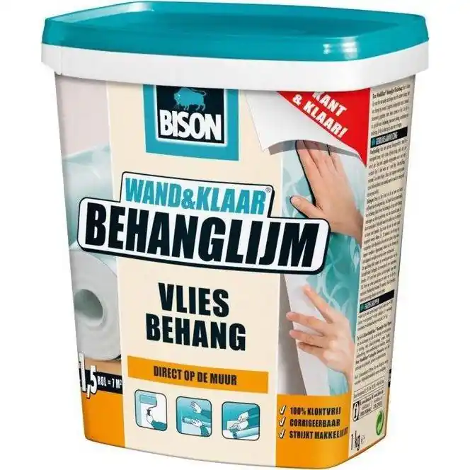 Bison Wand&Klaar behanglijm vlies 1kg