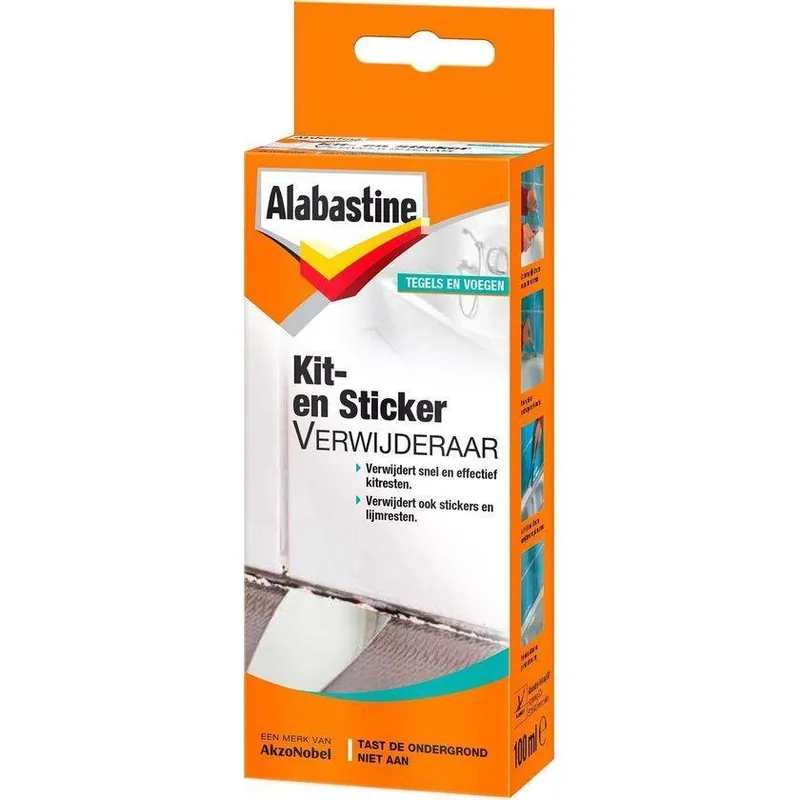 Alabastine kit- en stickerverwijderaar 100ml