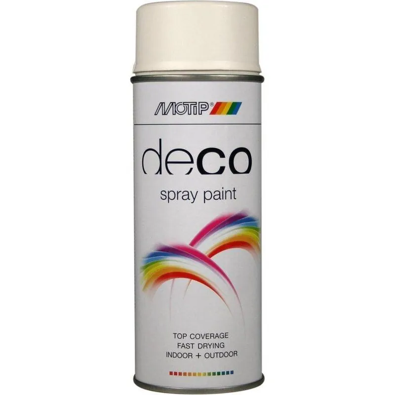MoTip colors mat RAL9010 helder wit 400 ml.