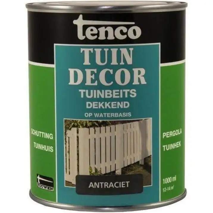Tenco Tuindeco dekkend antraciet 1 liter