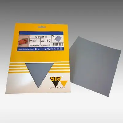Sia schuurpapier vellen 1948 23x28cm dry-nat P320 (5 stuks)