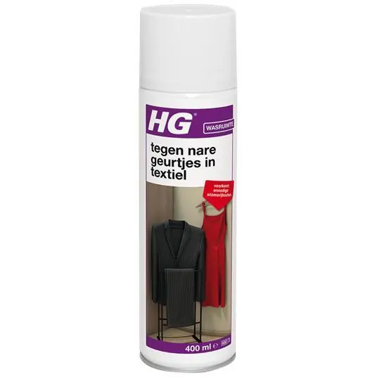 HG alle nare geurtjes weg uit textiel 400 ml.