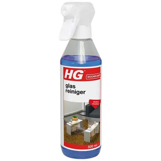 HG glas & spiegelspray 500 ml.