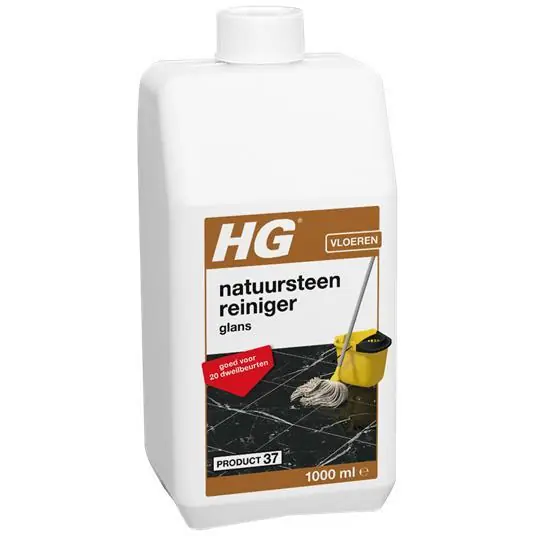 HG natuursteen reiniger glansherstellend 1 ltr.