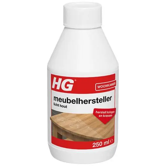 HG meubeline voor lichte houtsoorten 250ml