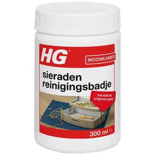 HG sieraden reinigingsbadje 300 ml.