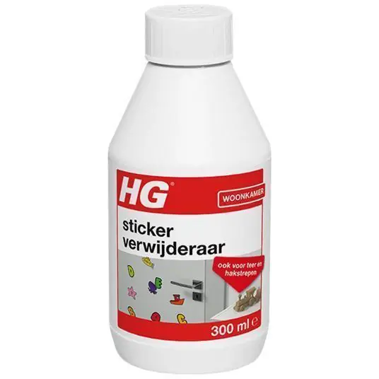 HG stickeroplosser (stickerverwijderaar)