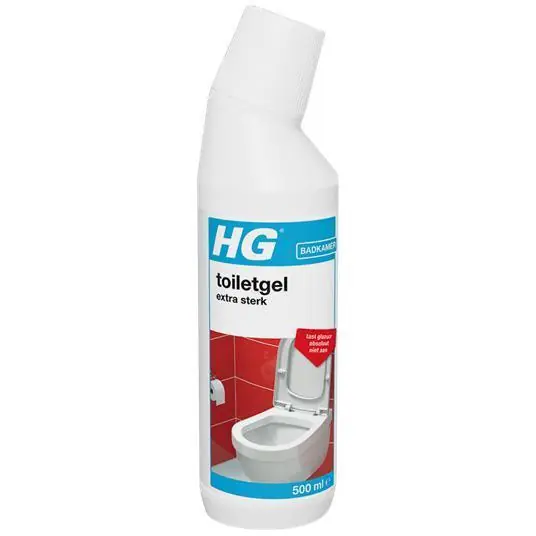 HG super kracht toiletreiniger 500 ml.