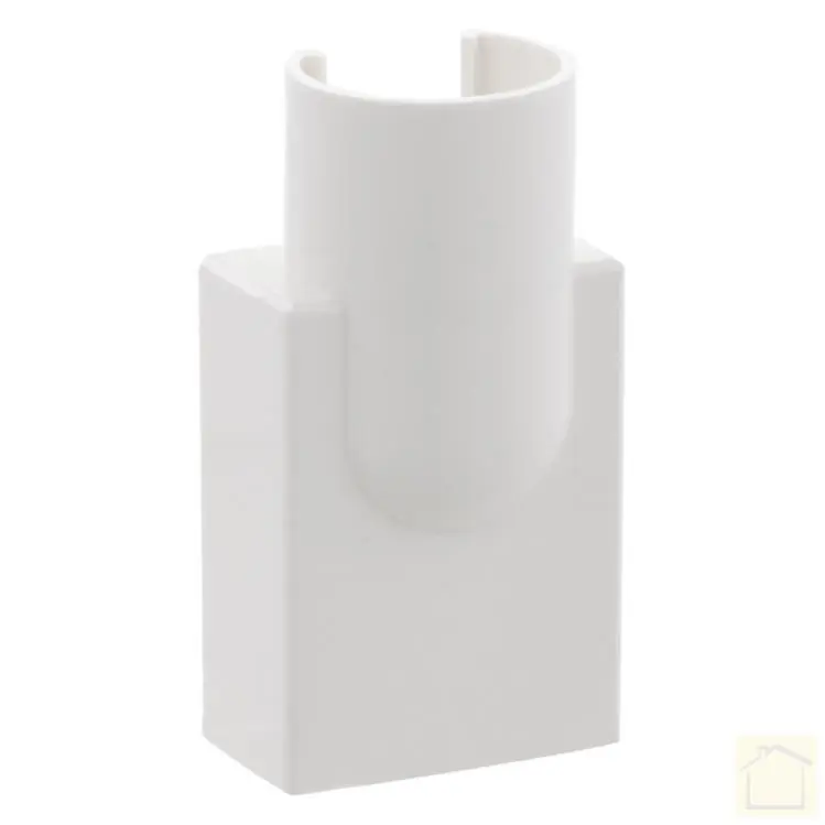 Attema P25 verloopmof met plaat P25 5/8 polarwit