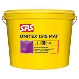 SPS Unitex muurverf 1515 mat wit P binnen 10l