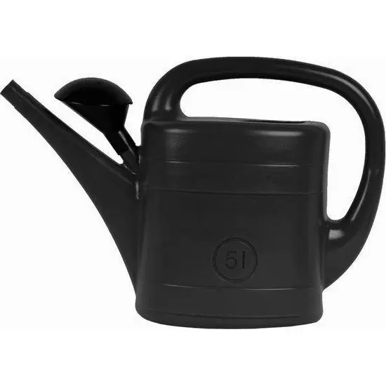Gieter zwart 5 ltr.
