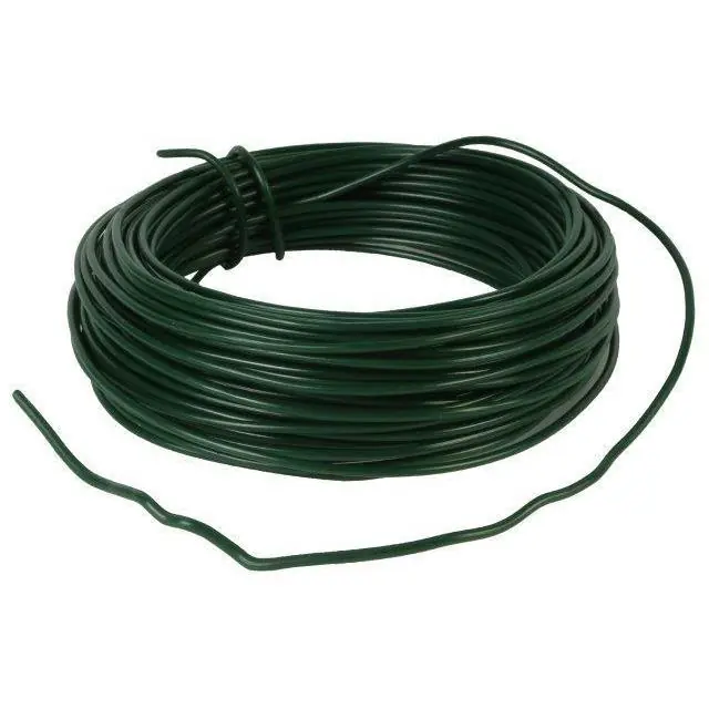 Spandraad geplast. 15 m Ø2mm