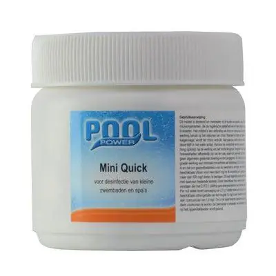 Pool Power mini quick desinfectie tabletten 0,5kg