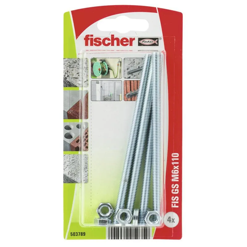 fischer draadstang FIS GS M6x110 K