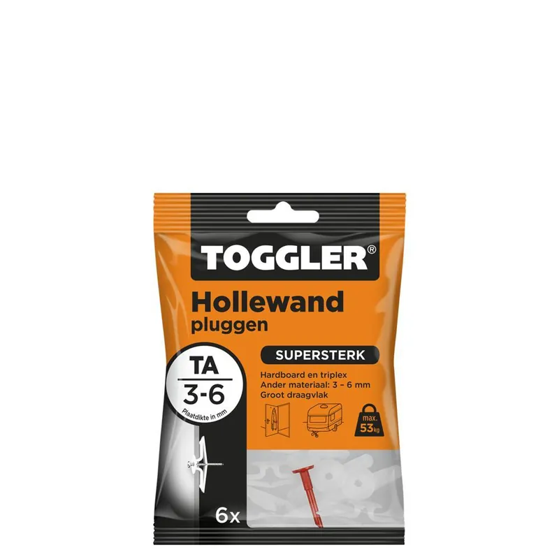 Toggler hollewand plug TA (6 st.)