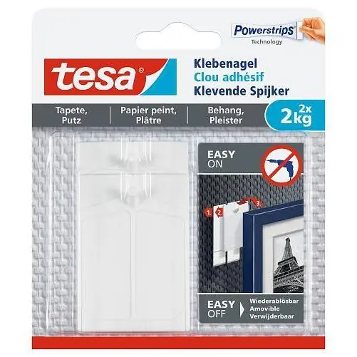 Tesa Klevende Spijker Behang & Pleister