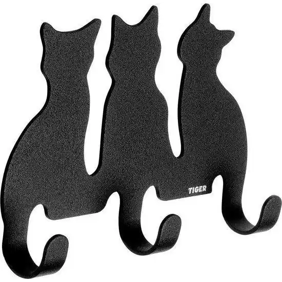 Tiger haak Cats zwart