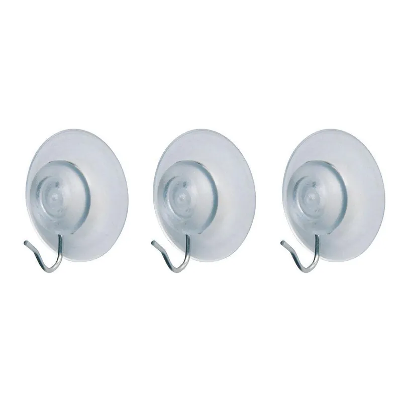 Tiger Zuighaak Transparant (3 stuks)