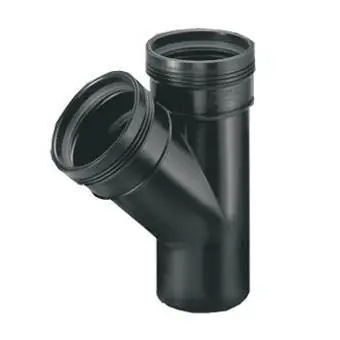 WAFX PP T-ST 45GR 90 2MS ZWART