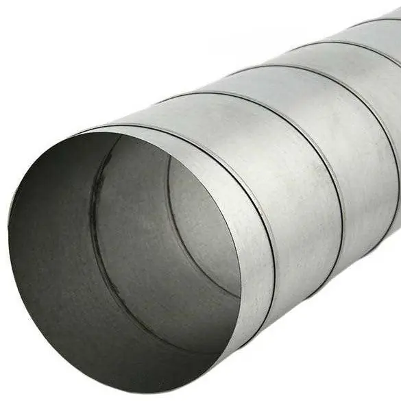 Spiro buis 125 mm ca. 1.5 mtr