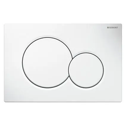 Geberit bedieningspaneel Sigma01 wit