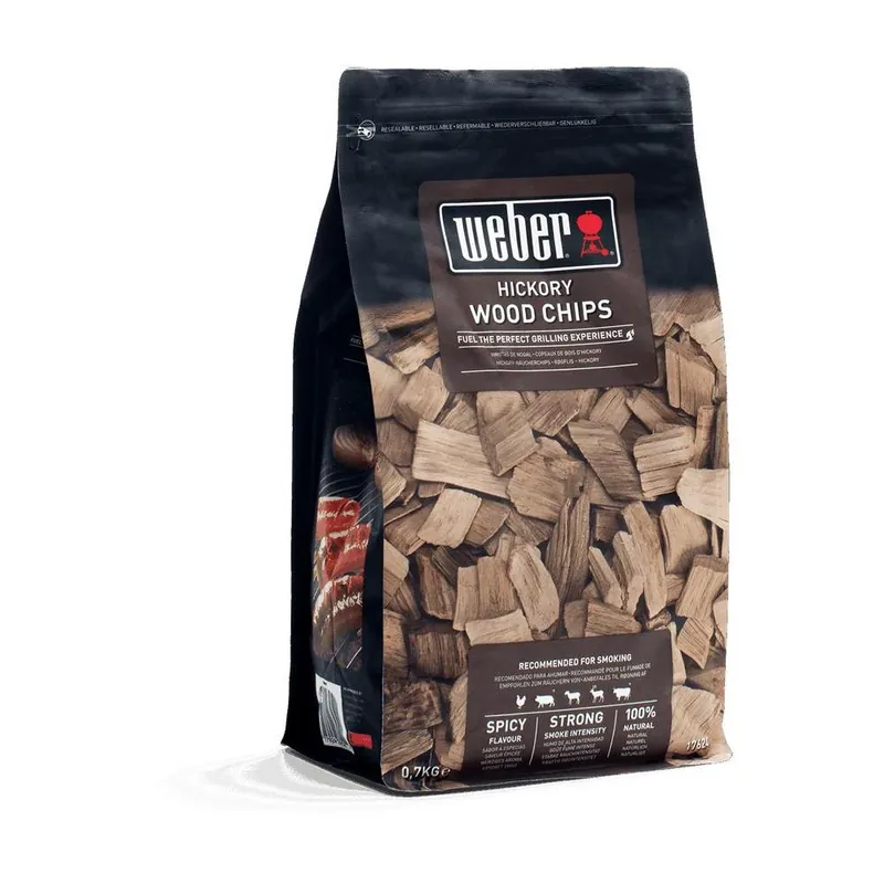 Weber houtsnippers 0,7 kg Hickory