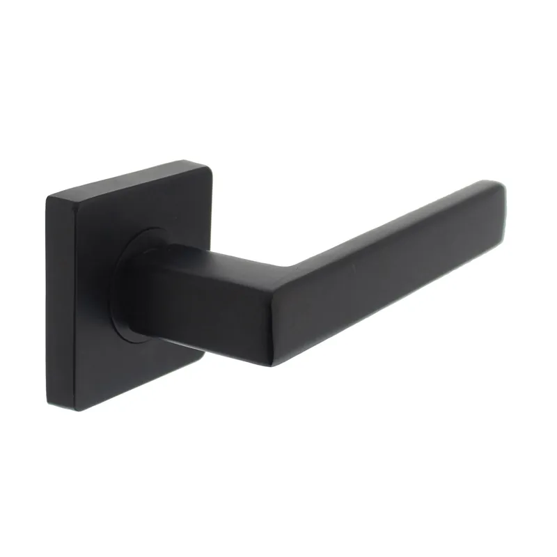 Intersteel deurkruk Hera mat zwart