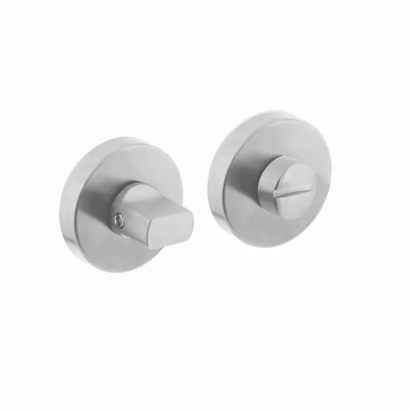 Intersteel toilet-/badkamersluiting RVS geborsteld
