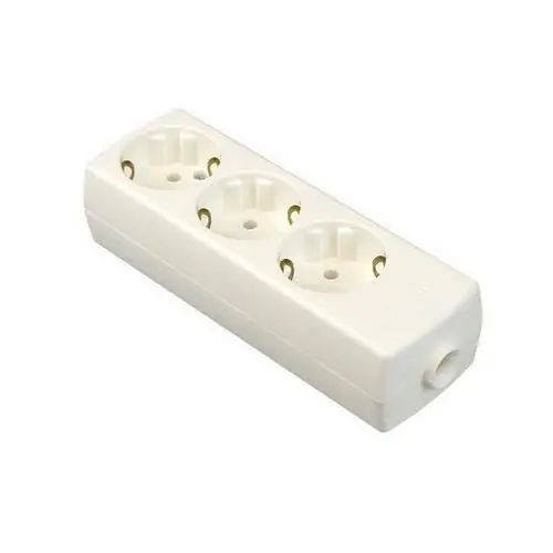 TCD monteerbaar 3V + RA wit zonder snoer