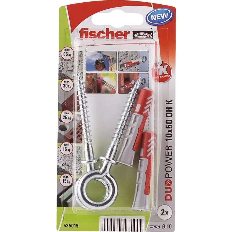 Fischer DUOPOWER 10x50 met ooghaak