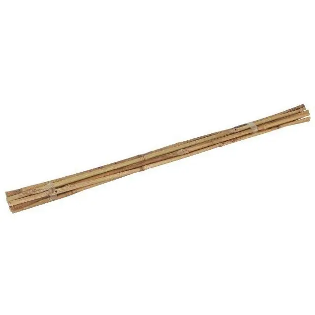 Bamboestokken 60 cm. Ø6-8 mm. 10 stuks
