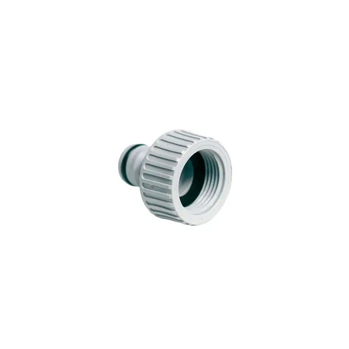 Kraannippel met inwendige draad 1/2 PVC
