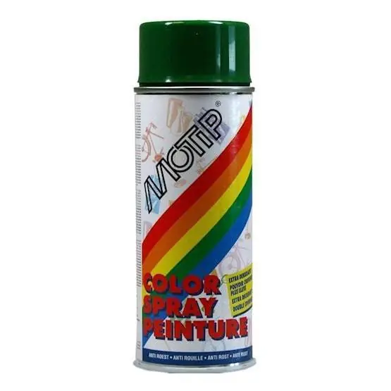 MoTip Deco spuitbus hoogglans RAL6002 bladgroen 150ml