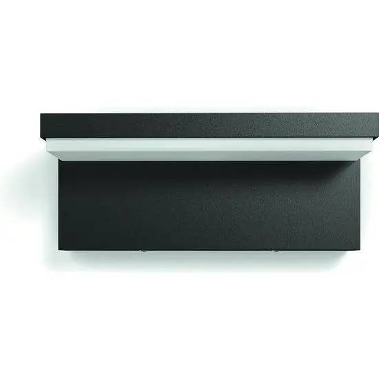 Wandlamp Philips Bustan antraciet 2x4.5W