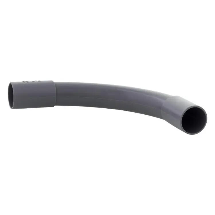 Bocht slagvast 5/8 grijs (5 stuks)