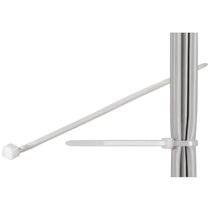 Bundelband 280x4,8mm transparant - 100 stuks