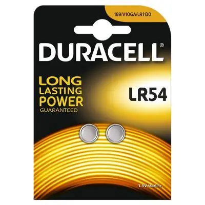Duracell Alkaline LR54 1.5V (2 stuks)