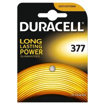 Duracell Silver Oxide D377 (1 stuk)