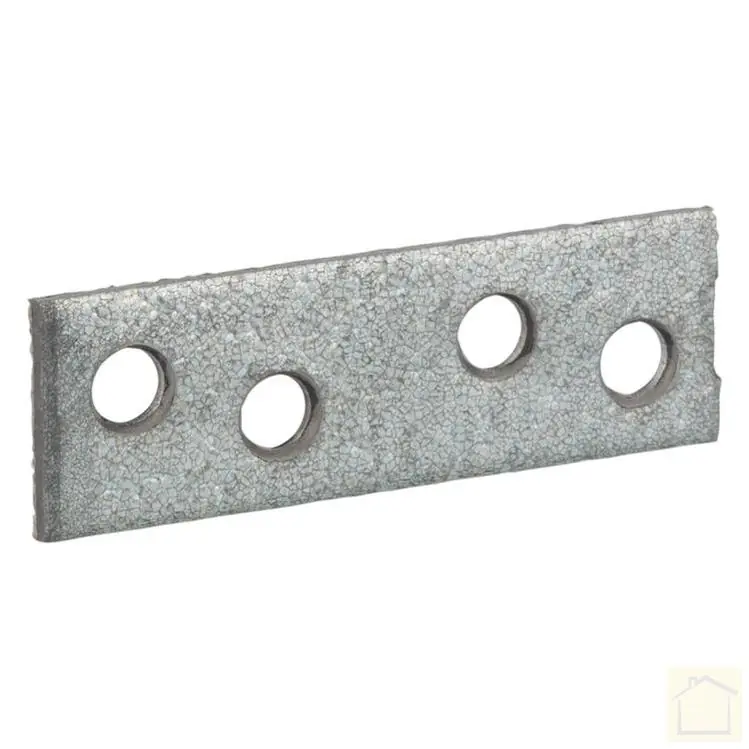 Verbindingsplaat verzinkt 50 mm 4 stuks