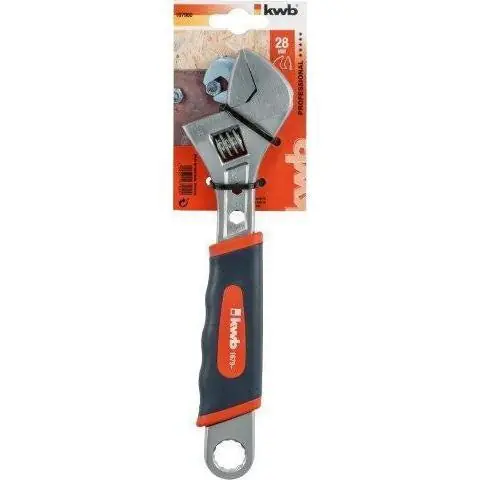 KWB moersleutel 250mm – verstelbare bek tot 28mm