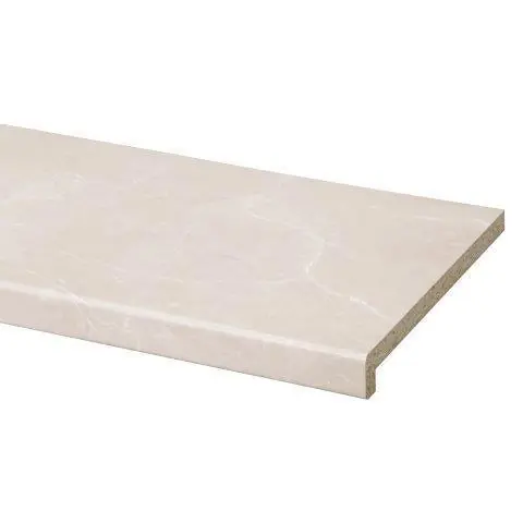 CanDo vensterbank spaanplaat 38mm lichtgrijs marmer 29x302cm