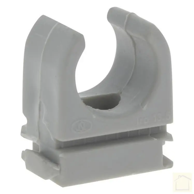 Q-Link klembeugel voor installatiebuis 5/8" 16mm grijs - 20 stuks