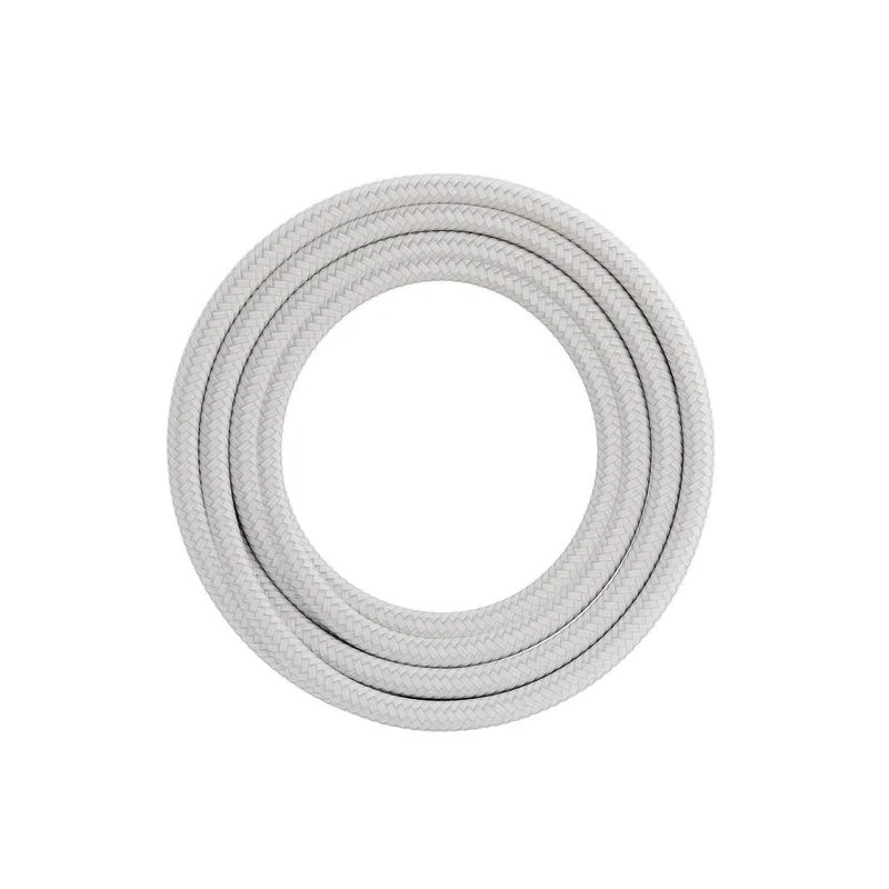 CALEX textiel omwikkelde kabel 2x0,75qmm 1,5 mtr. white, max.250V-60W