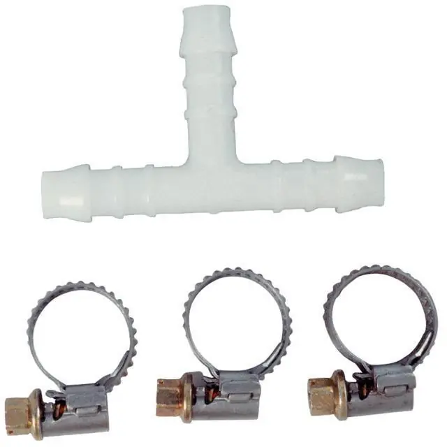 T-Verbinding tuinslang 8mm + ringen