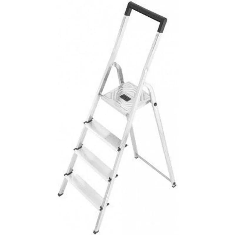 Hailo L40 aluminium huishoudtrap 4 treden