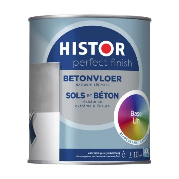 HISTOR PERFECT FINISH BETONVLOER ZG BASIS LN 750 ML
